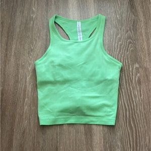 Lululemon Ebb to Street cropped tank size 6